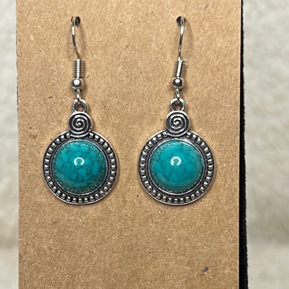 Bohemian Antique Silver Earrings